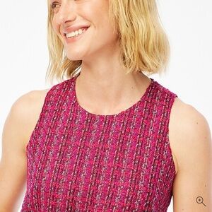 J Crew Factory Tweed Shift Dress